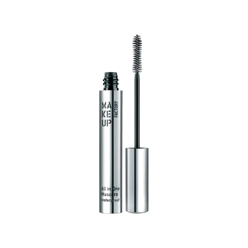 All in one mascara waterproof black - Make Up Factory - Comparador de precios