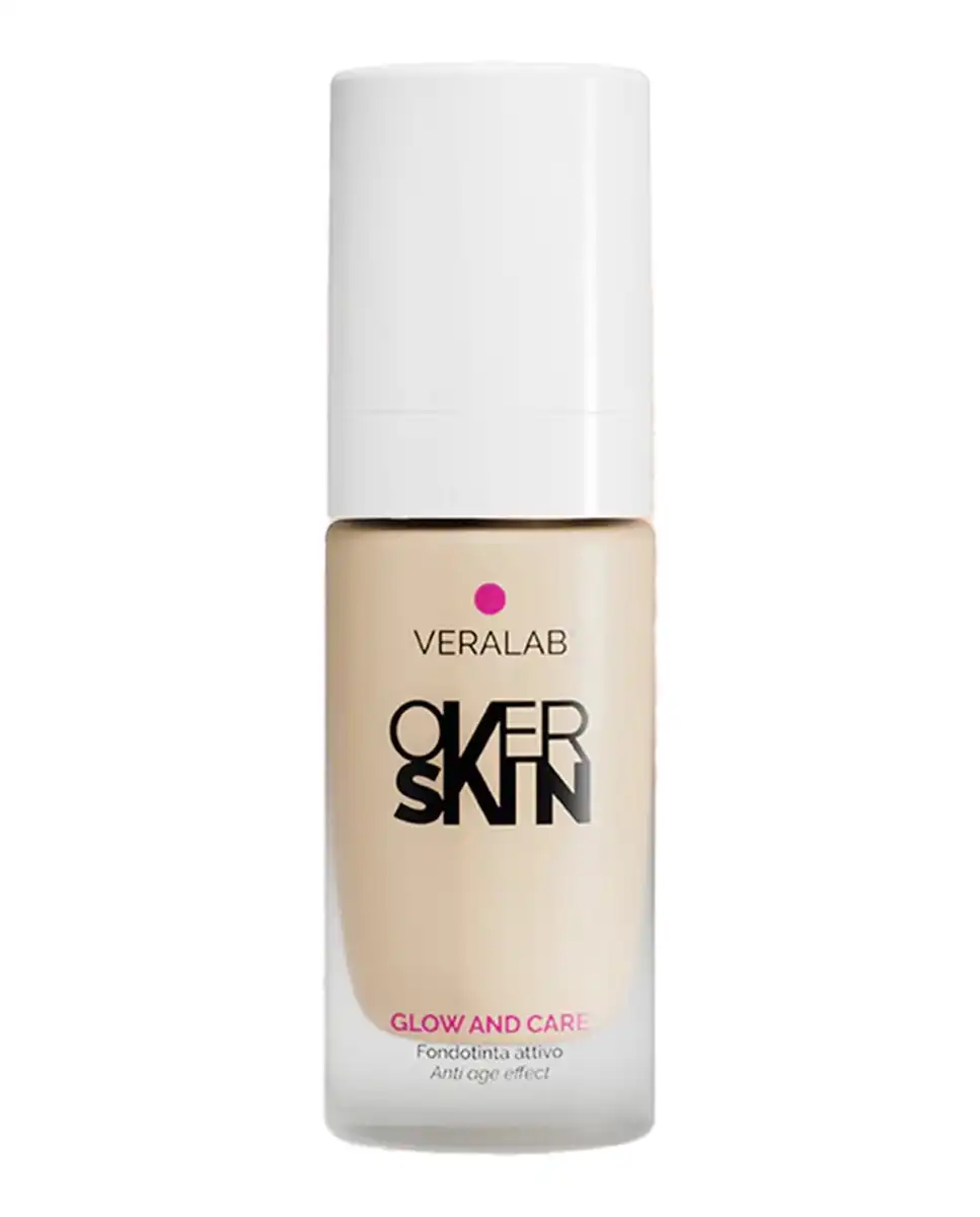 Base de Maquillaje Glow And Care 30 ml Overskin 02 SHELL - Veralab - Comparador de precios