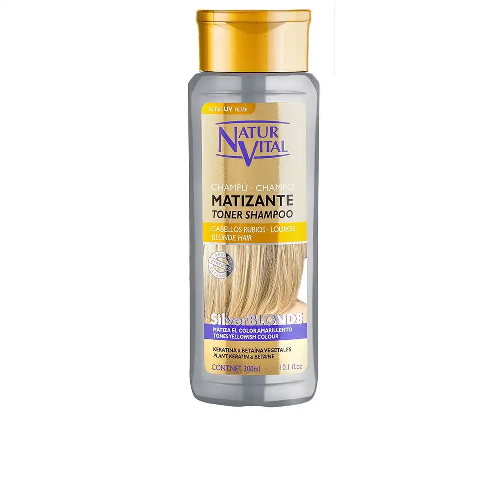 Champu Matizante silver blonde 300 ml - Naturvital - Comparador de precios