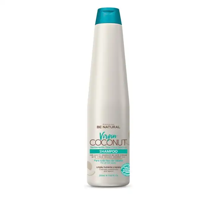 Champú Virgin Coconut 350 ml - Be Natural - Comparador de precios