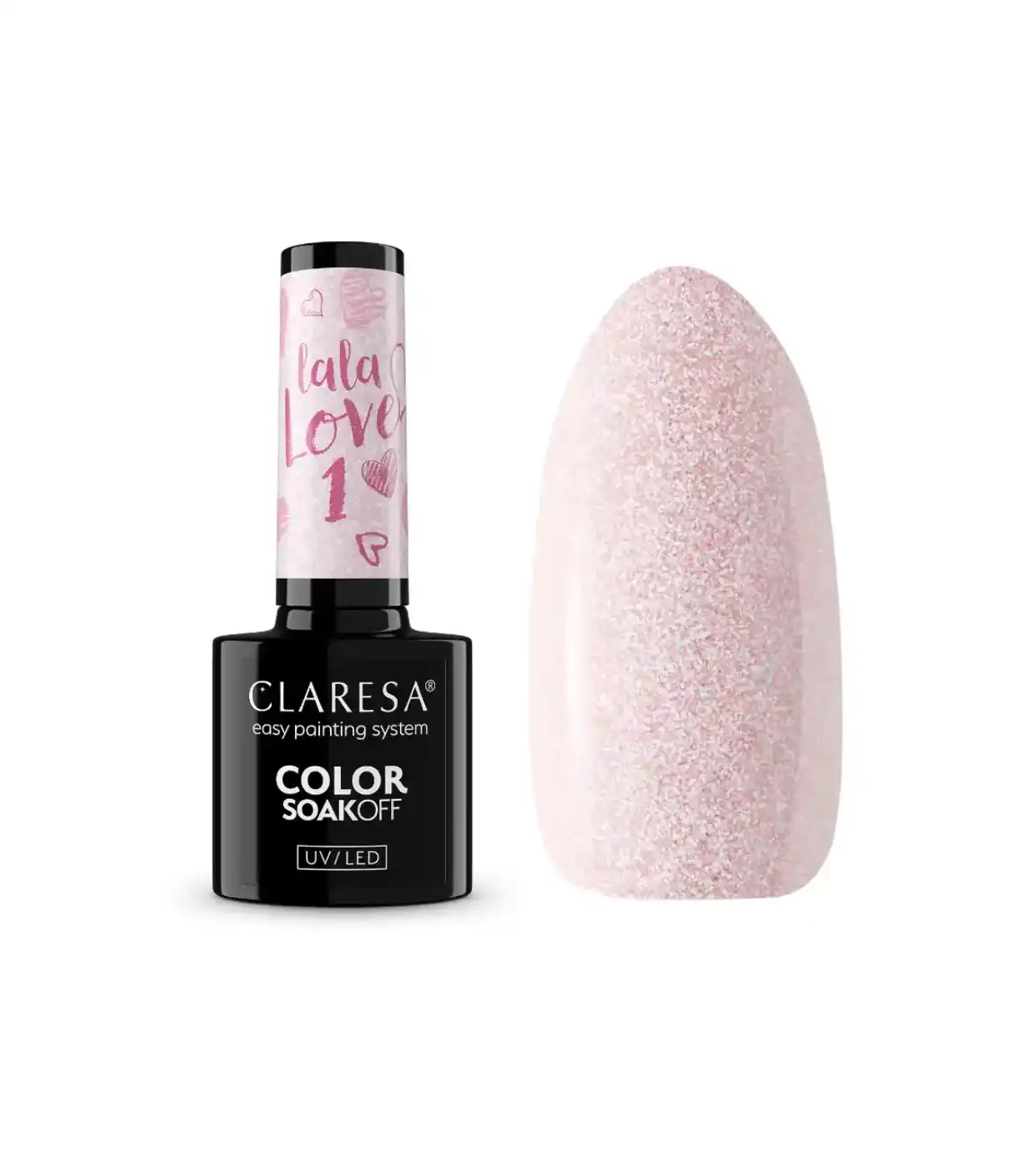 Claresa - *La La Love* - Esmalte semipermanente Soak off - 01 - Claresa - Comparador de precios