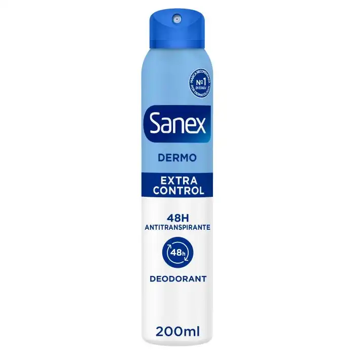 Desodorante Spray Extra Control 200 ml - Sanex - Comparador de precios