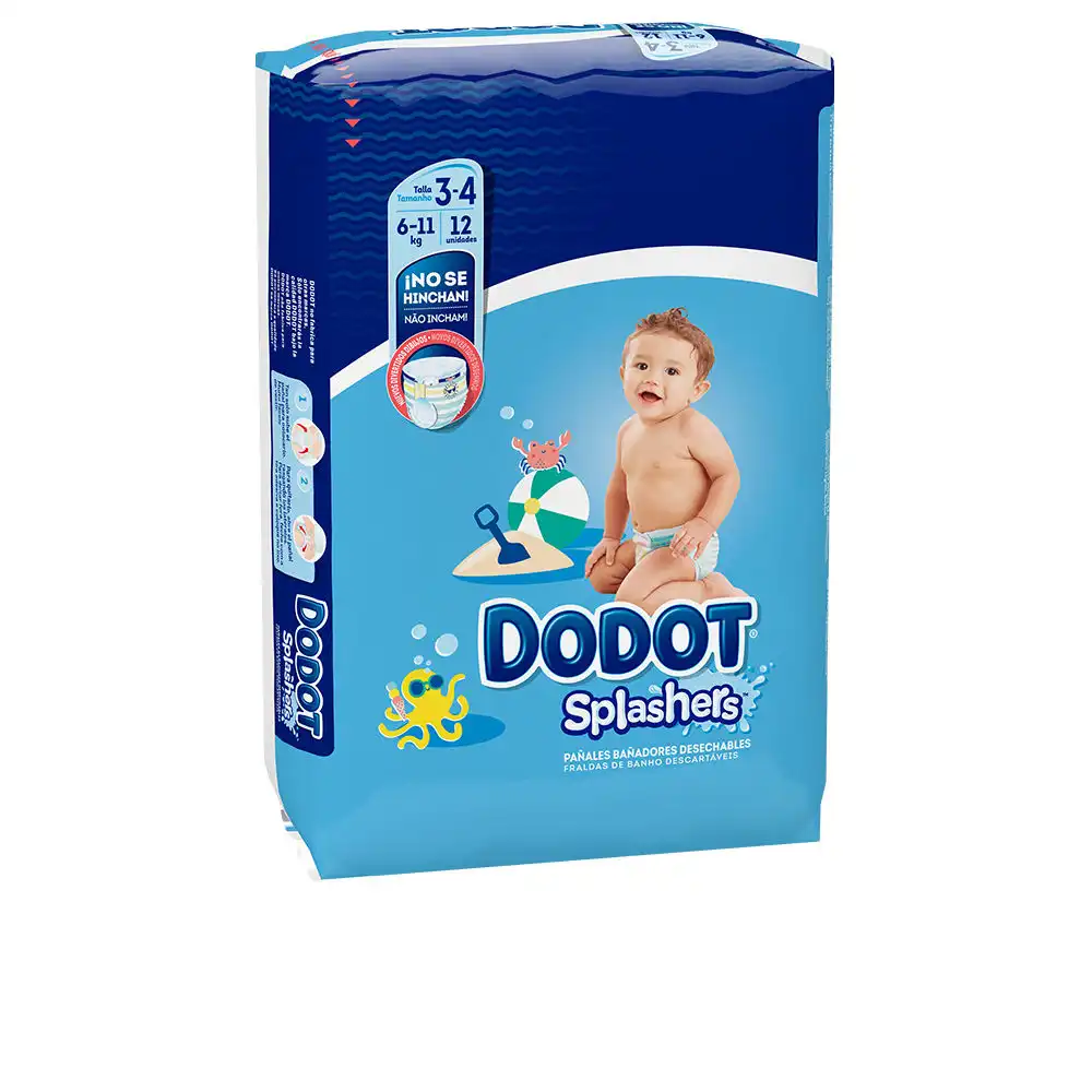 Dodot Splashers bañador desechable T3-4 6-11 kg 12 u - Dodot - Comparador de precios