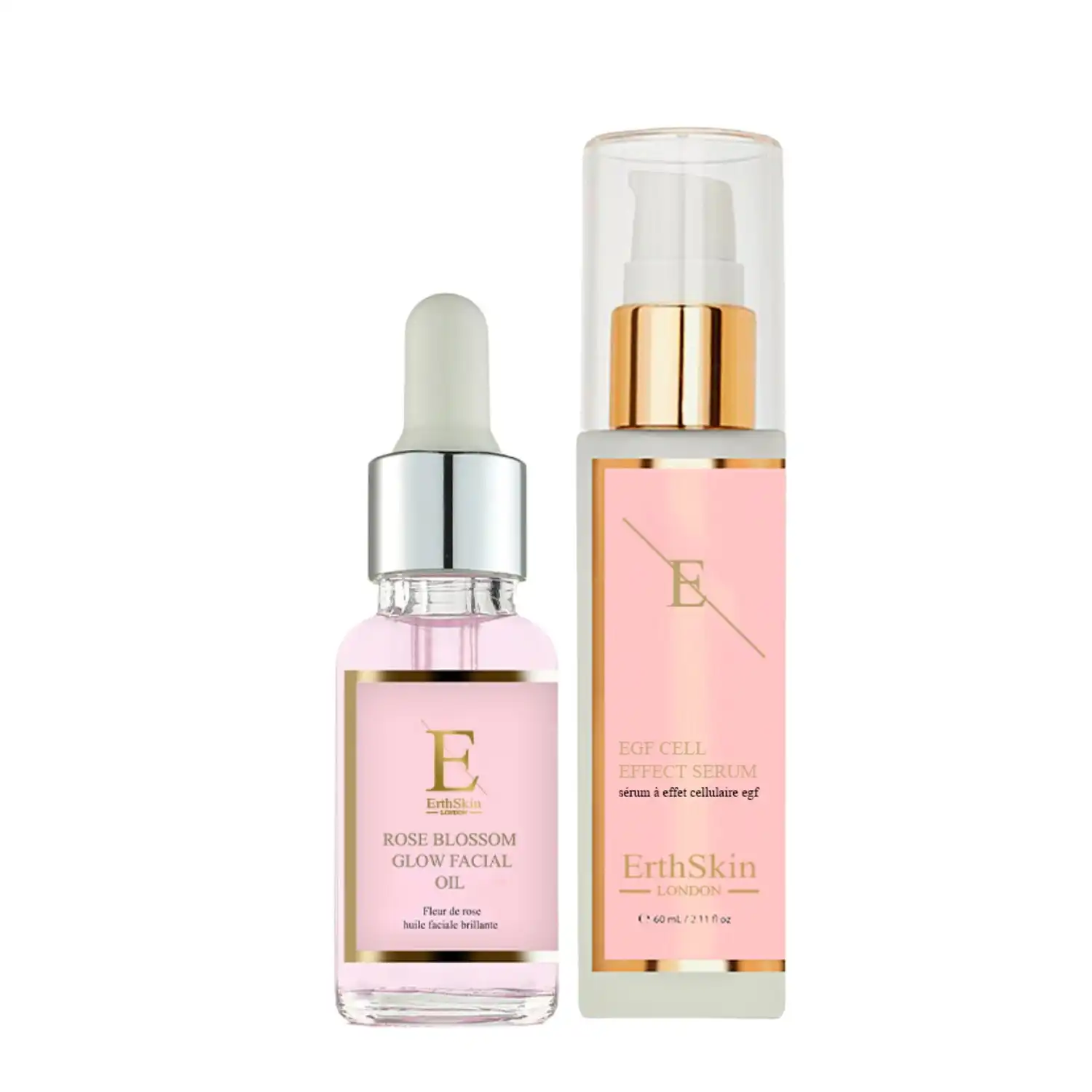 Dúo EGF y Rose Radiance Set de tratamiento facial - ErthSkin London - Comparador de precios