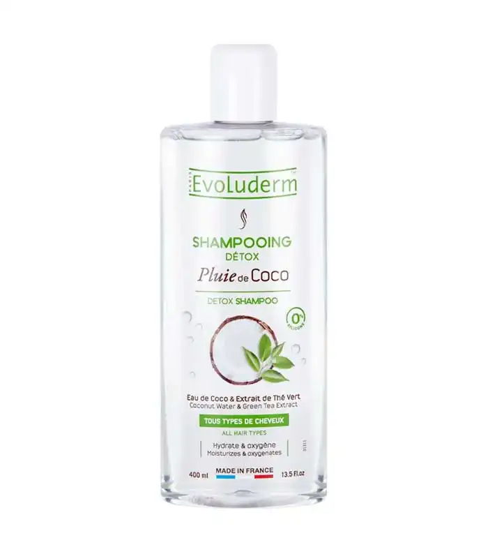 Evoluderm - Champú detox Pluie de Coco - 400ml - Evoluderm - Comparador de precios