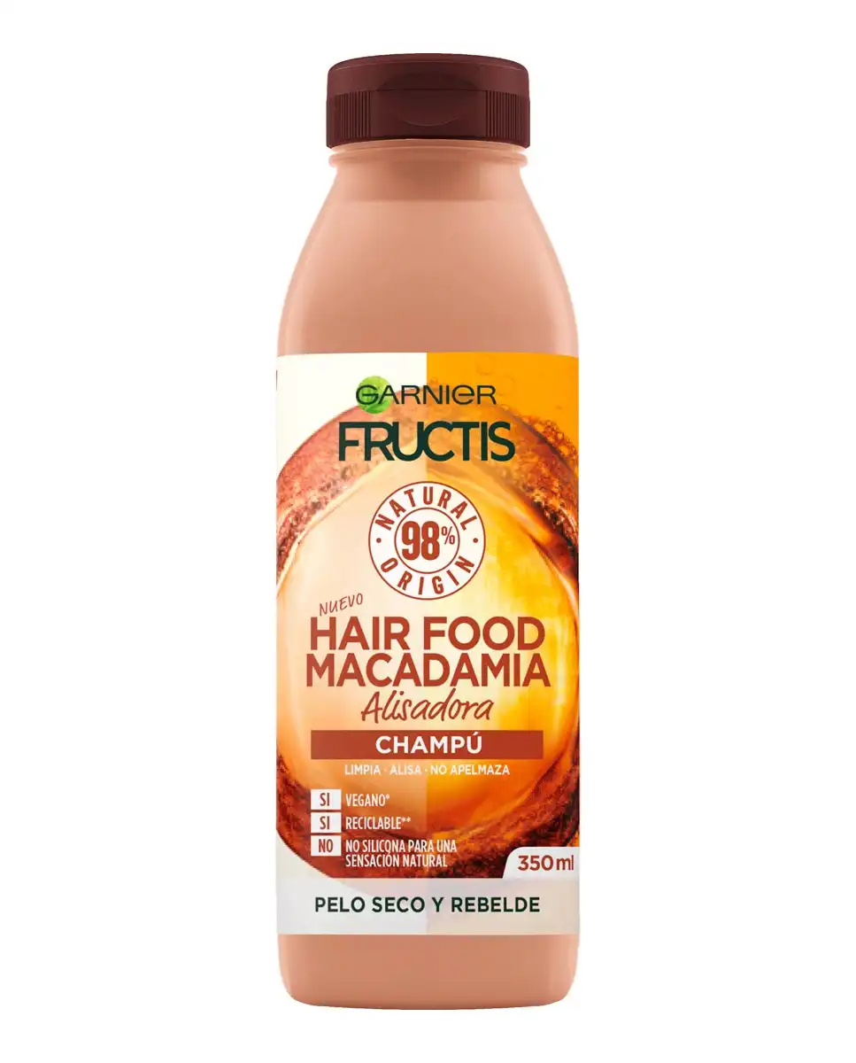 Garnier - Champú Hair Food Macadamia Alisadora Pelo Seco Y Sensible - Garnier - Comparador de precios