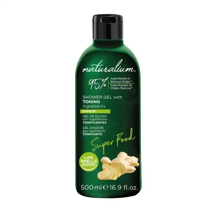 Gel de Ducha Ginger Tonificante 500 ml - NATURALIUM - Comparador de precios
