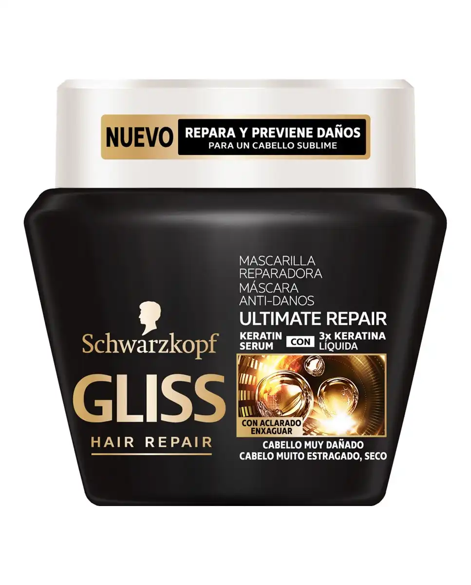 Gliss - Mascarilla Capilar Ultimate Repair - Gliss - Comparador de precios