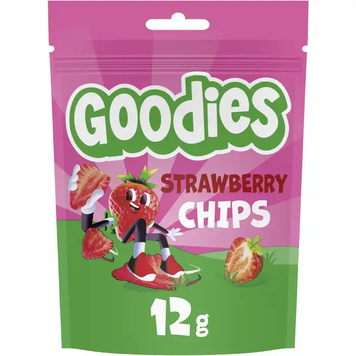 Goodies Strawberry Chips 12 gr  Hero Baby - Hero Baby - Comparador de precios