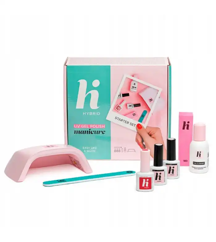 Hi Hybrid - Set de manicura Starter con lámpara UV LED 24W - Hi Hybrid - Comparador de precios