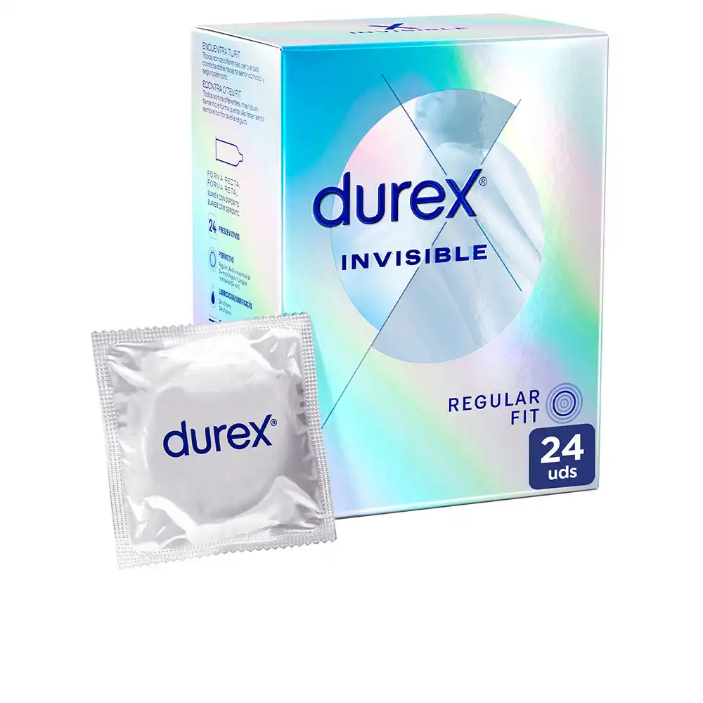 Invisible extra sensitivo preservativos 24 uds - Durex - Comparador de precios
