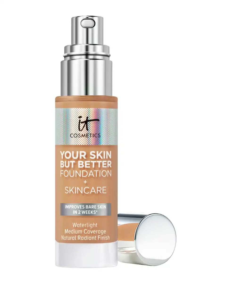 IT Cosmetics - Base De Maquillaje Cobertura Media Your Skin But Better Foundation + Skincare - IT Cosmetics - Comparador de precios