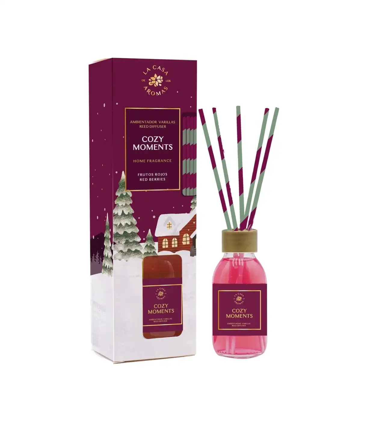 La Casa de los Aromas - *Navidad* - Ambientador mikado - Cozy Moments - La Casa de los Aromas - Comparador de precios