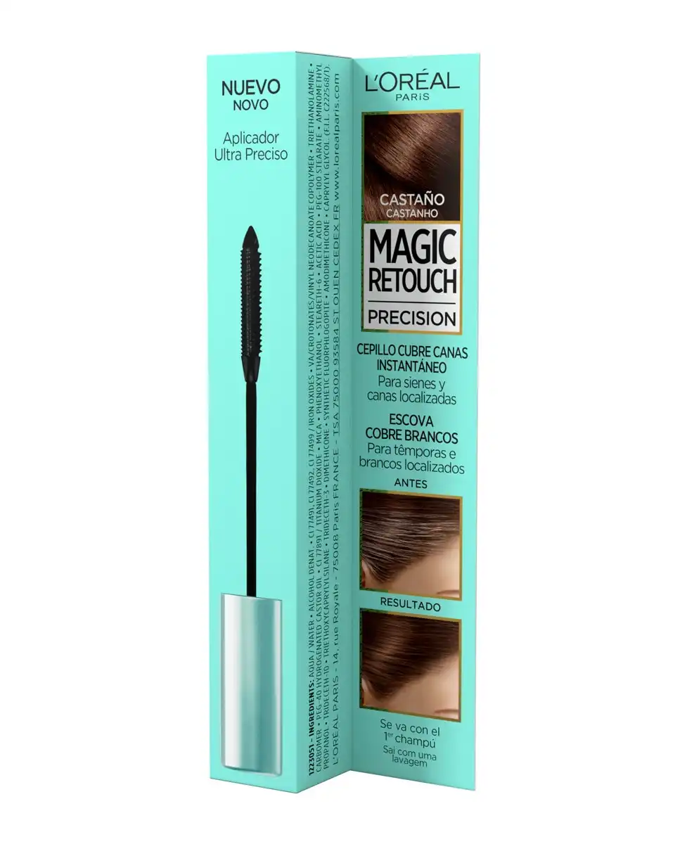 L'Oréal Paris - Cepillo Retoca Raíces Y Canas Magic Retouch Precision - L'Oréal Paris - Comparador de precios
