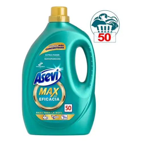 Detergente Líquido Max Eficacia 2500 ml Detergente Líquido - Asevi - Comparador de precios