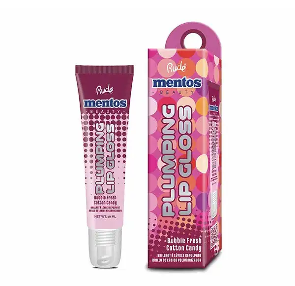 Mentos Plumping Gloss Cotton Candy - RUDE - Comparador de precios