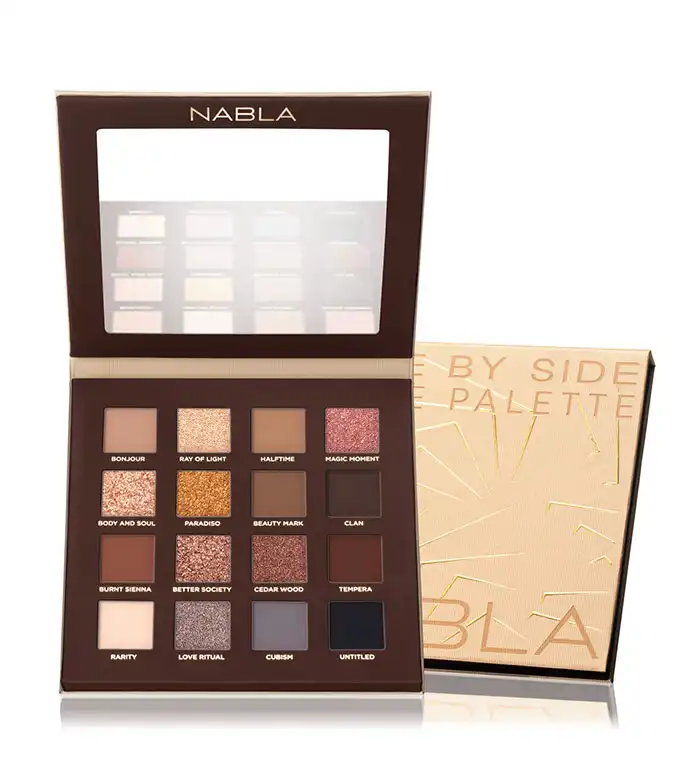 Nabla - *Side by Side* - Paleta de sombras de ojos Side By Side - Nude Palette - Nabla - Comparador de precios