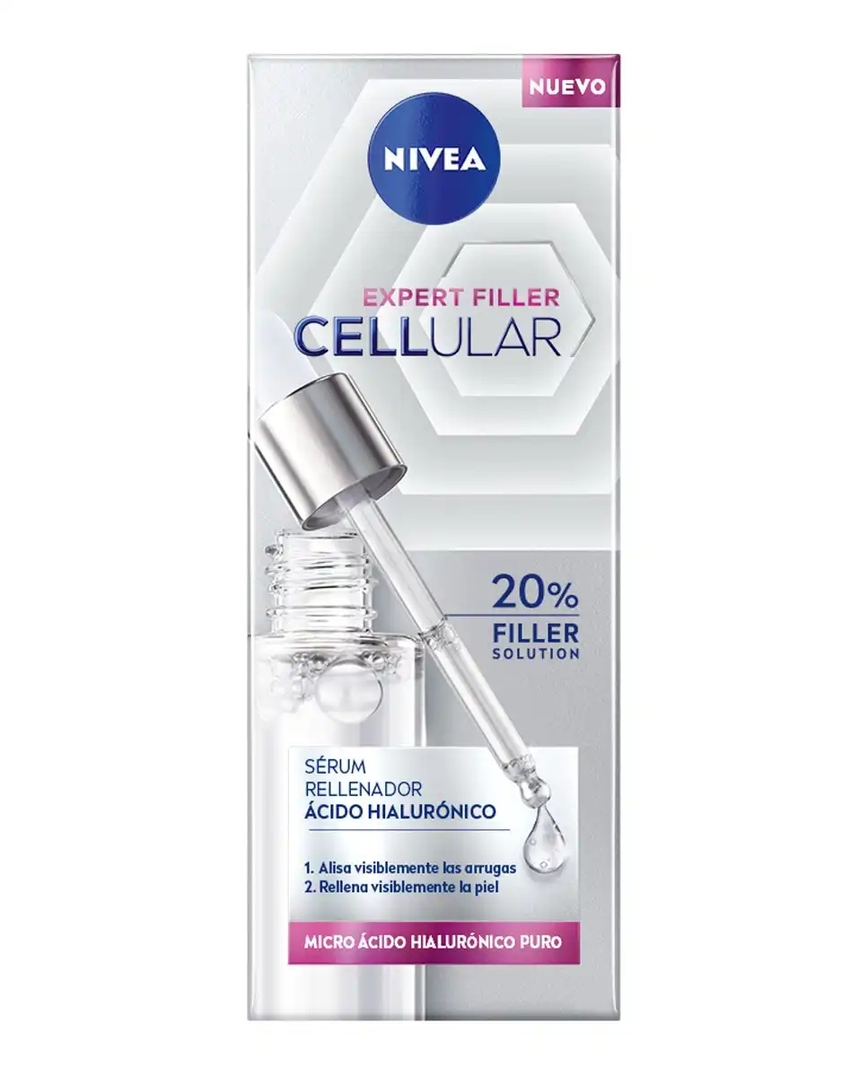NIVEA - Sérum Rellenador Cellular Expert Filler Con ácido Hialurónico - Nivea - Comparador de precios
