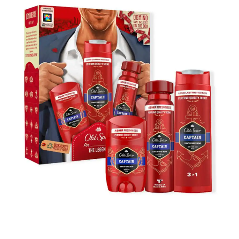 Old Spice Captain Estuche 3 pz - Old Spice - Comparador de precios