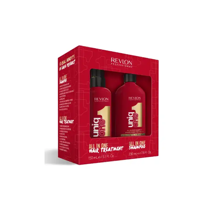 Pack Uniq One Duo Champú + Tratamiento 230 ml - Revlon - Comparador de precios