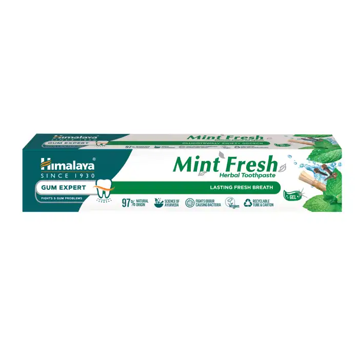 Pasta Mint Fresh Herbal Toothpaste 40 gr - Himalaya - Comparador de precios