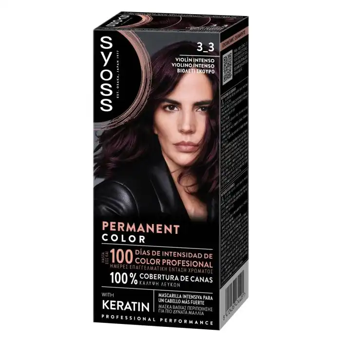 Permanent Color 115 ml  Syoss  Tintes permanentes - Syoss - Comparador de precios