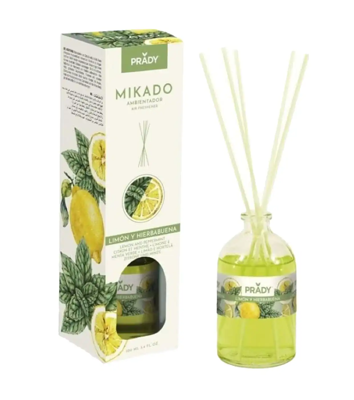 Prady - Ambientador Mikado - Limón y Hierbabuena - PRADY - Comparador de precios