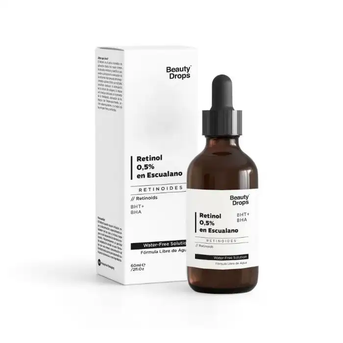 Retinol 0,5% en Escualano 60 ml - Beauty Drops - Comparador de precios