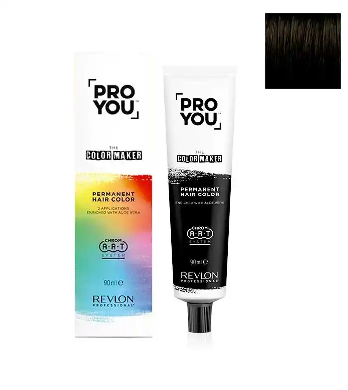 Revlon - Coloración permanente The Color Maker - 2.0/2N: Castaño - Revlon - Comparador de precios