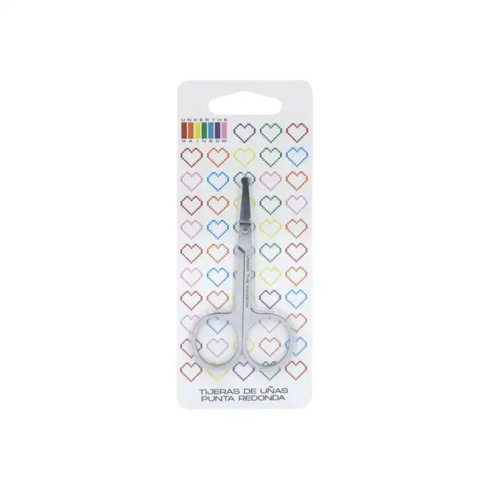 Tijeras de Uñas Punta Redonda Acero - Under The Rainbow - Comparador de precios