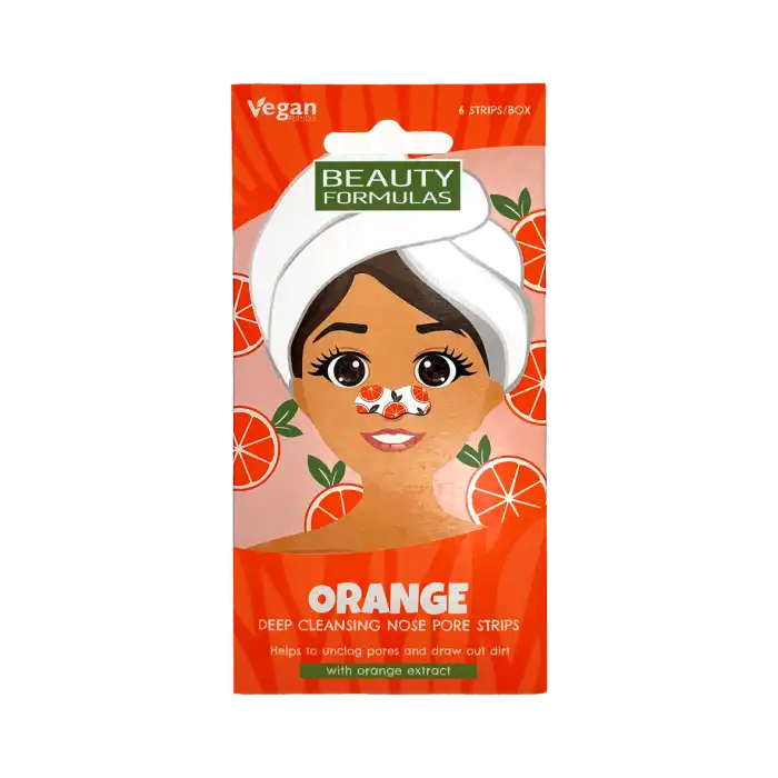 Tiras de Limpieza para Poros de la Nariz Naranja - Beauty Formulas - Comparador de precios