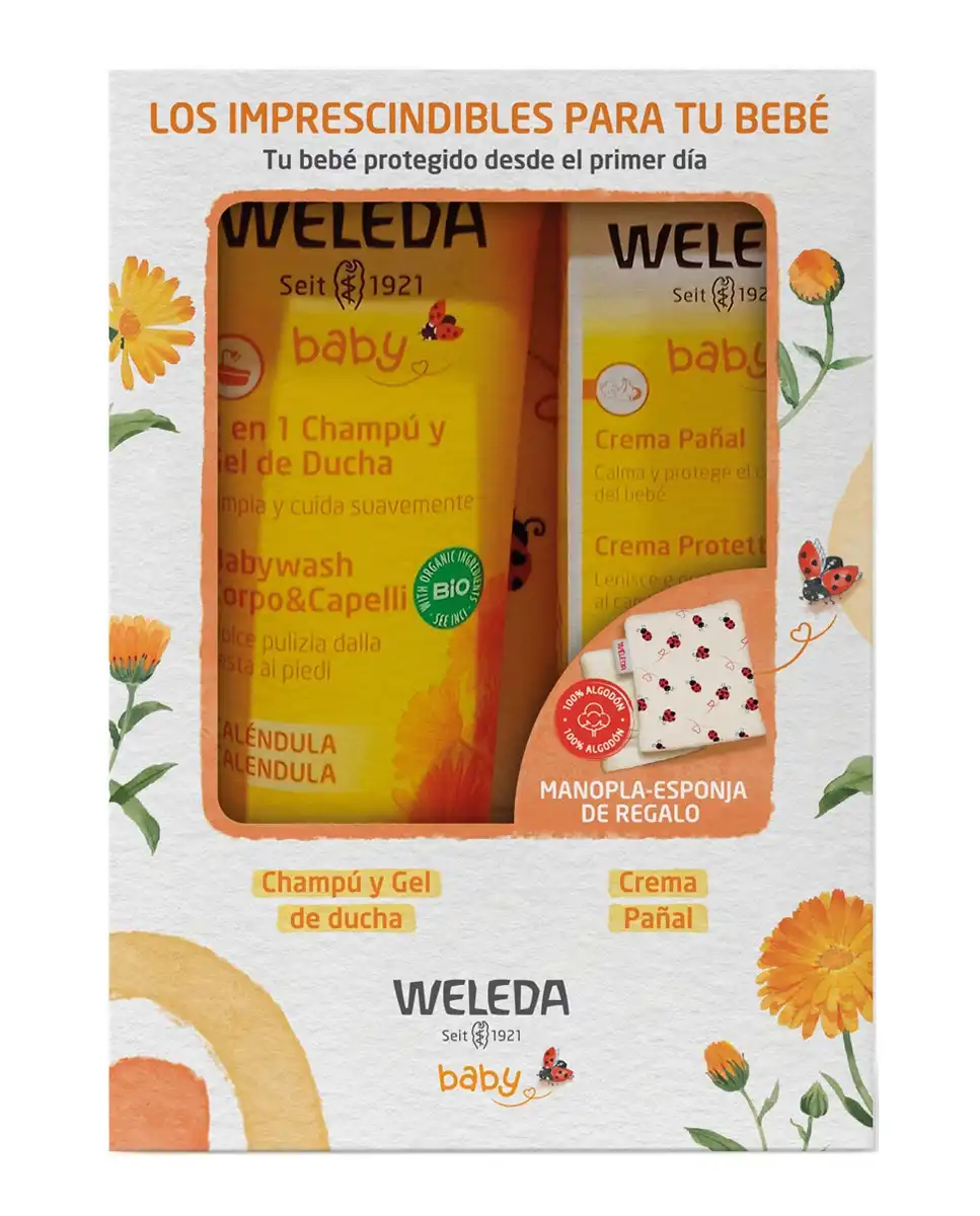 Weleda - Set Imprescindibles Bebé Caléndula - Weleda - Comparador de precios