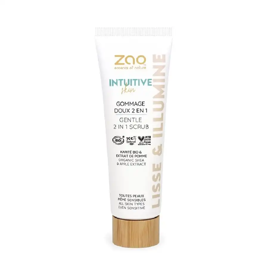 ZAO - Exfoliante suave 2 en 1 Exfoliantes 50 ml Gris unisex - ZAO - Comparador de precios