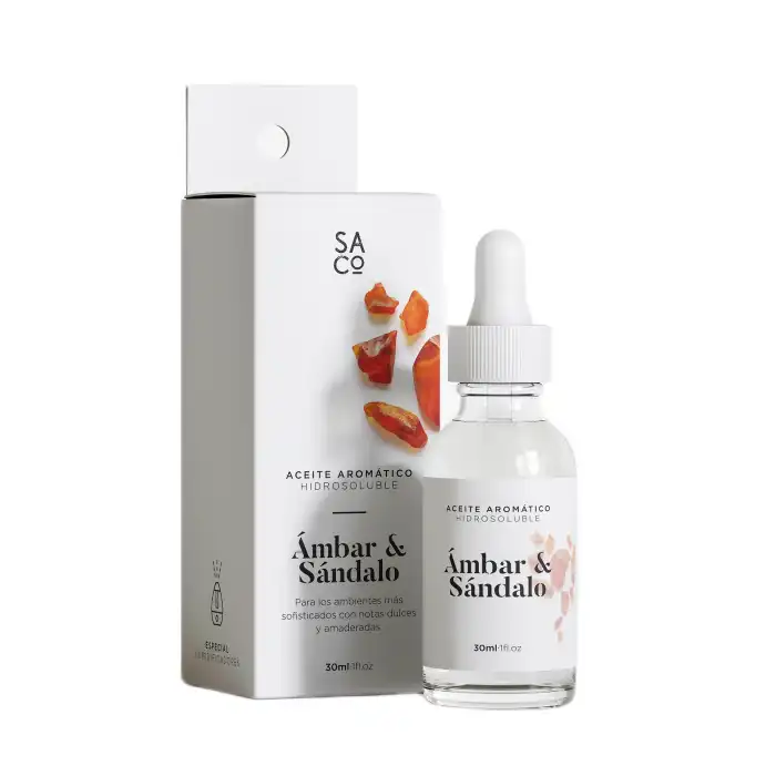 Aceite Aromático Hidrosoluble Ámbar - Sándalo 30 ml - Seal Aromas - Comparador de precios