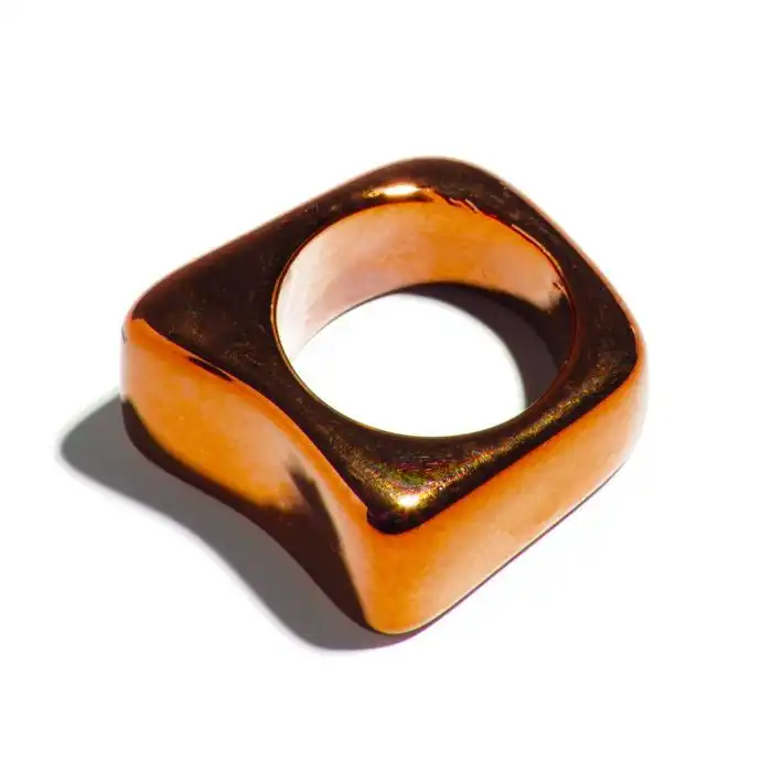 Anillo Cuadrado Brillo - JOYS - Comparador de precios