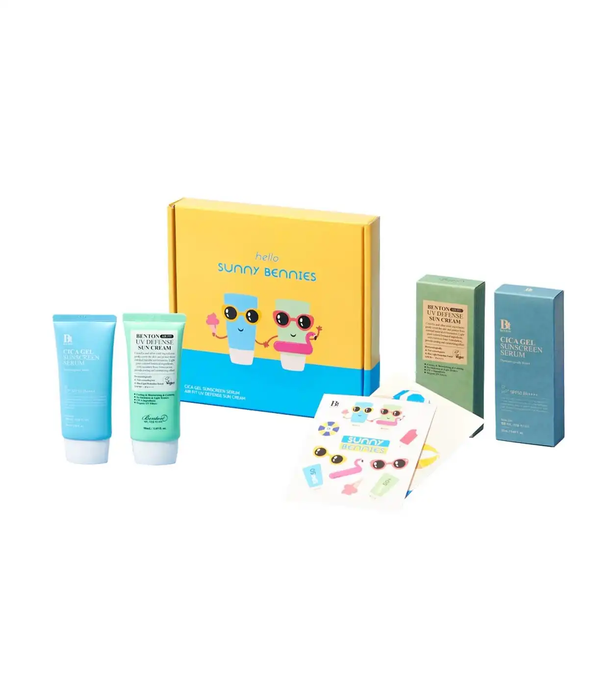 Benton - Pack de dos cremas solares SPF50 Sunny Bennies - Benton - Comparador de precios