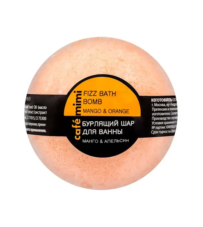 Café Mimi - Bomba de baño efervescente - Mango y Naranja - Café Mimi - Comparador de precios
