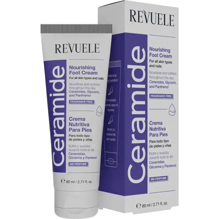 Ceramide Crema Nutritiva para Pies 80 ml - Revuele - Comparador de precios