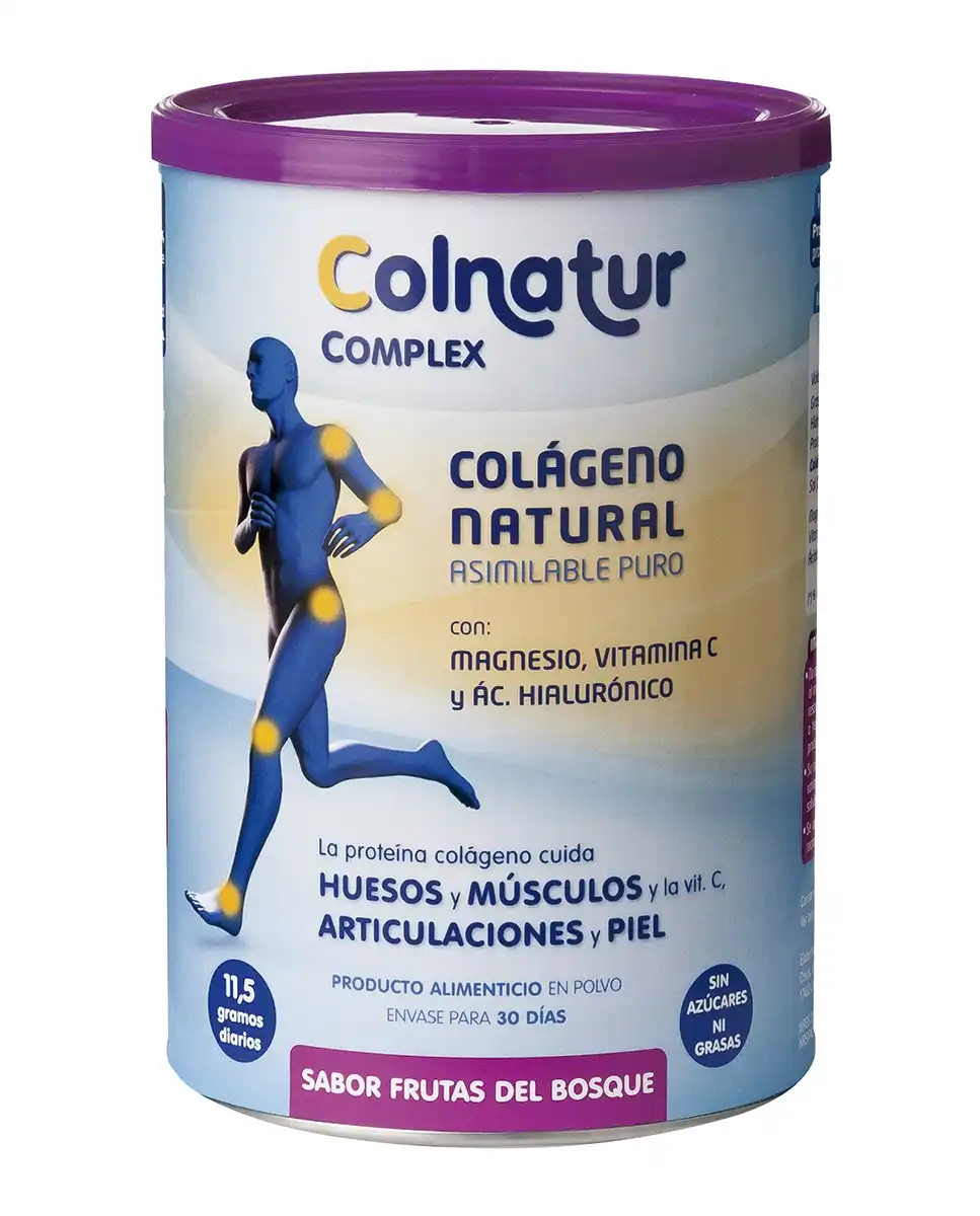 Colnatur - Colágeno Natural Sabor Frutas Del Bosque 345 G Complex - Colnatur - Comparador de precios