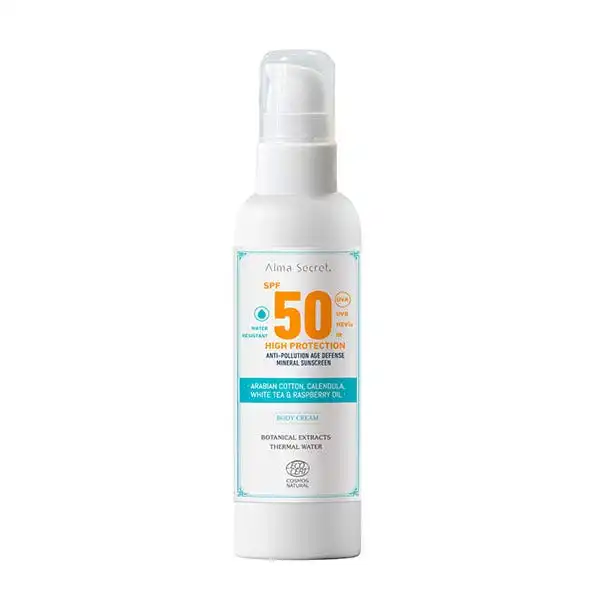 Crema Corporal Con Protección Solar Spf 50 - Alma Secret - Comparador de precios