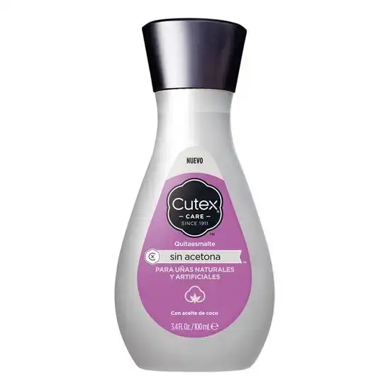 Cutex Care Sin Acetona 100 ml Quitaesmalte Sin Acetona - Cutex - Comparador de precios