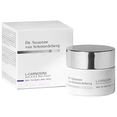 Dr. Susanne von Schmiedeberg L-Carnosine Anti-A.G.E. Rich Cream 50 ml 50.0 ml - Dr. Susanne von Schmiedeberg - Comparador de precios