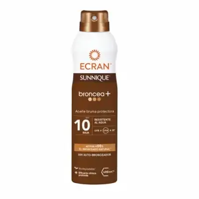 Ecran Ecran Bronceador Sunnique Broncea Bruma Aceite F10 , 250 ml - Ecran - Comparador de precios
