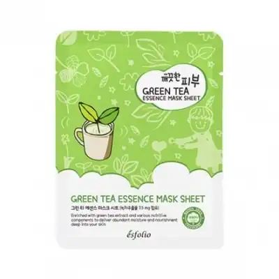 Esfolio Esfolio Pure Skin Green Tea Essence Mask Sheet, 25 ml - esfolio - Comparador de precios