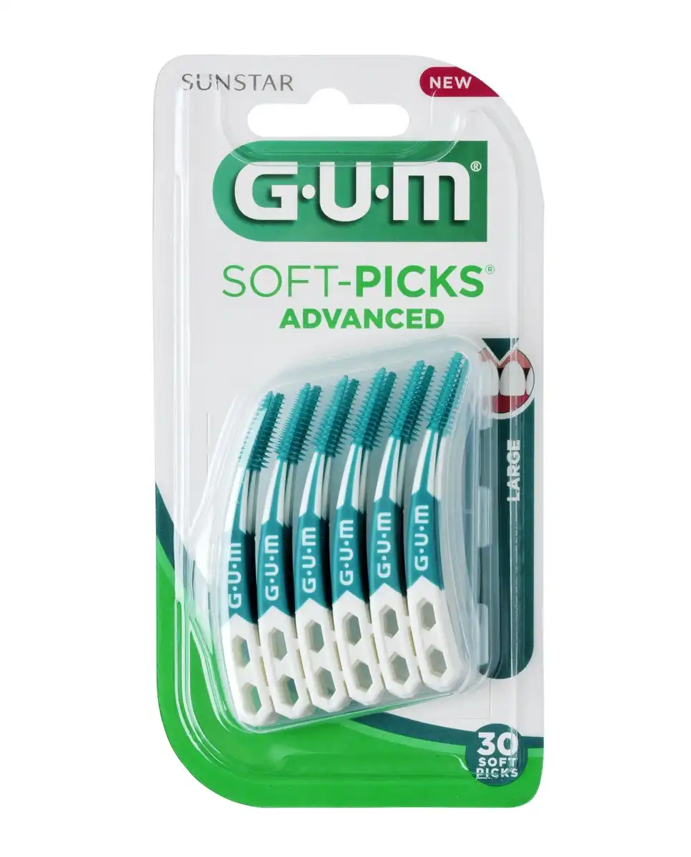 Gum - Cepillo Interdental Soft-Picks Advanced Large - GUM - Comparador de precios