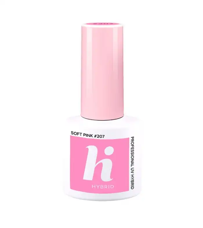 Hi Hybrid - *Hi Unicorn* - Esmalte de uñas semipermanente - 207: Soft Pink - Hi Hybrid - Comparador de precios