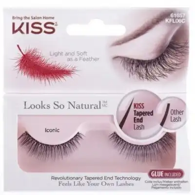 Kiss Kiss Natural Lashes - Iconic - Kiss - Comparador de precios