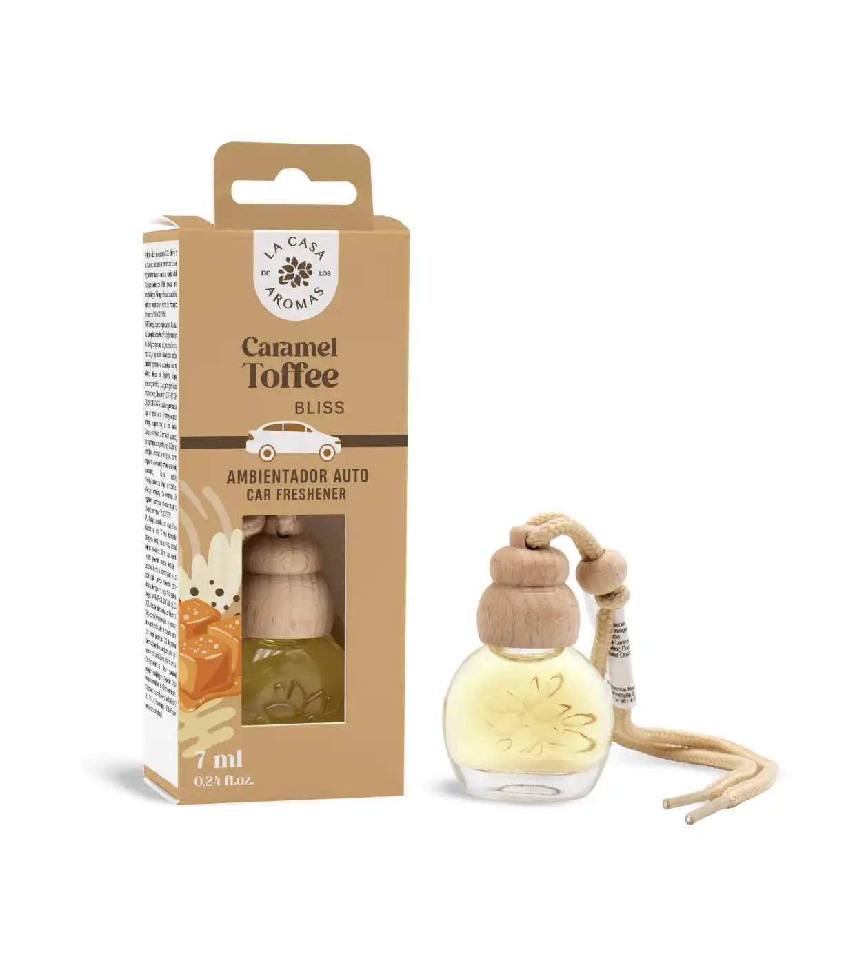 La Casa de los Aromas - Ambientador para coche - Caramel Toffee - La Casa de los Aromas - Comparador de precios