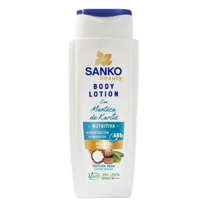 Loción Corporal Nutritiva con Manteca de Karité 400 ml - Sanko - Comparador de precios