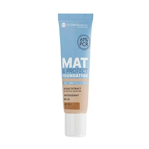 Mat & Protect Foundation Spf 32 08 Espresso - BELL HYPOALLERGENIC - Comparador de precios